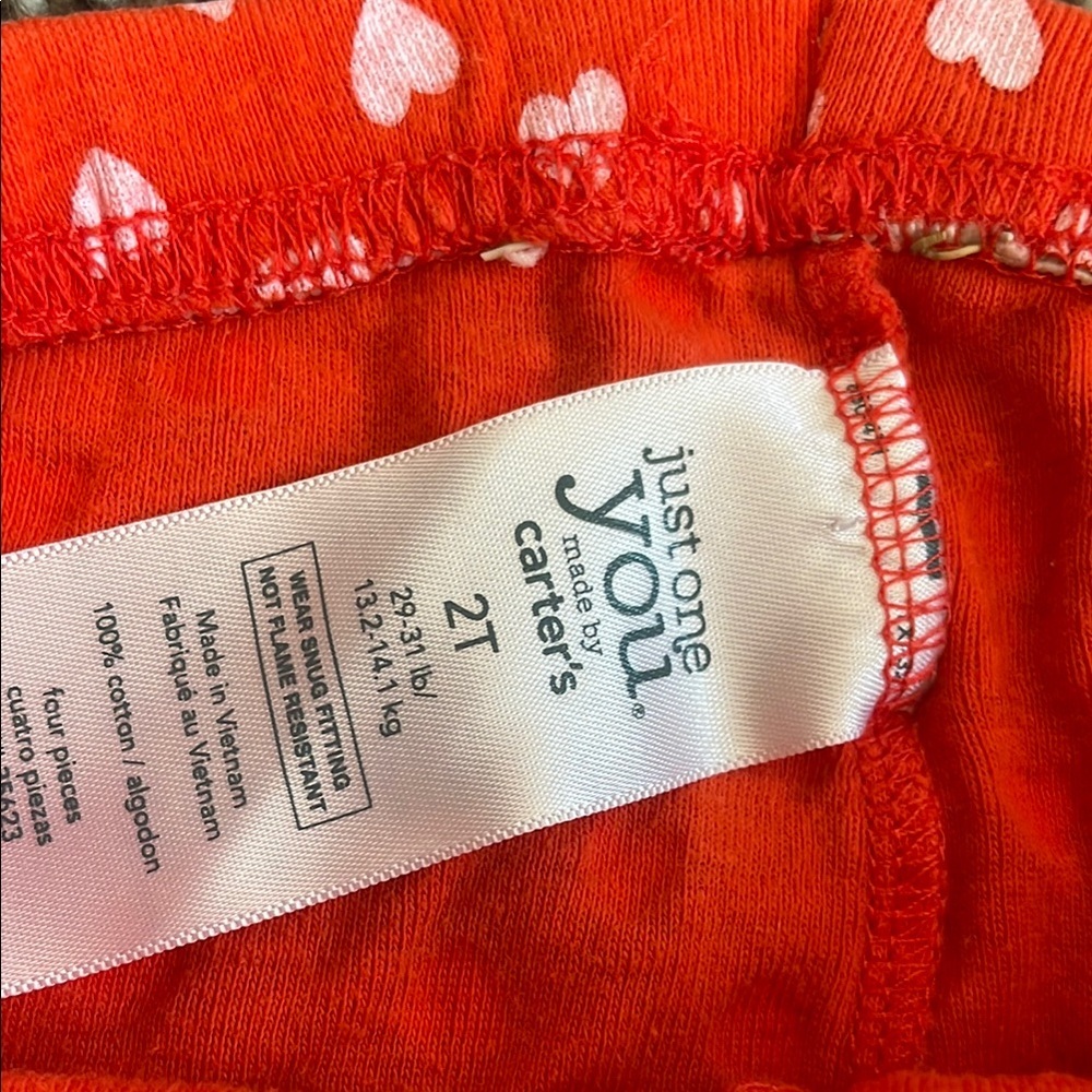 Circo Lime Green Tank Top and Carters Red Heart Girls Leggings - Picture 9 of 9